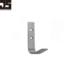 Modern Hotel Toilet Stainless Steel Single Coat Wall Mounted Hanging Hooks