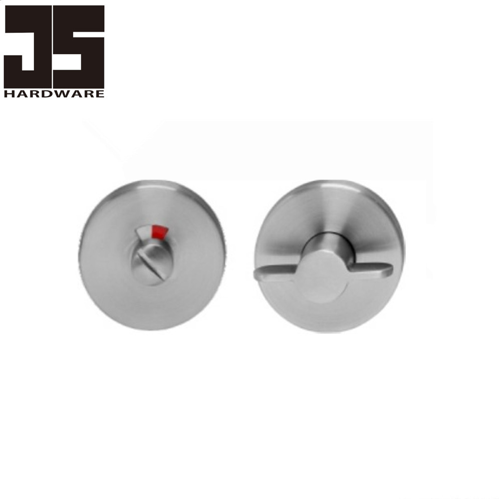 Stainless Steel 304 Thumb Turn With Red And Green Indicator Door Knob For Bathroom Doors 3556