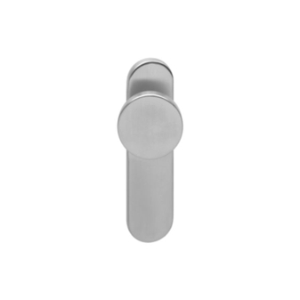 China Stainless Steel Long Plate Door Handle with Knob