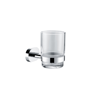 Modern Design Chrome Single Tumbler Holder