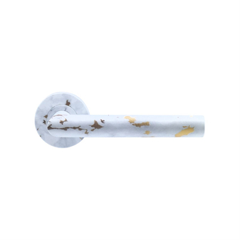 Modern Minimalist Style Marble vein Water Painting Door Handle
