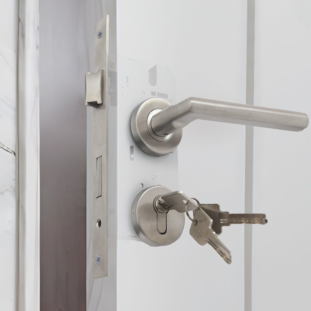 Factory Exterior Casting Modern Front Door Handles