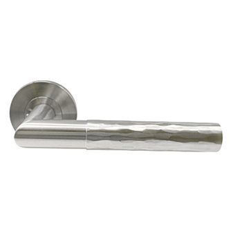 China Hammered Texture Handle Non-Slip Knurled Door Handle