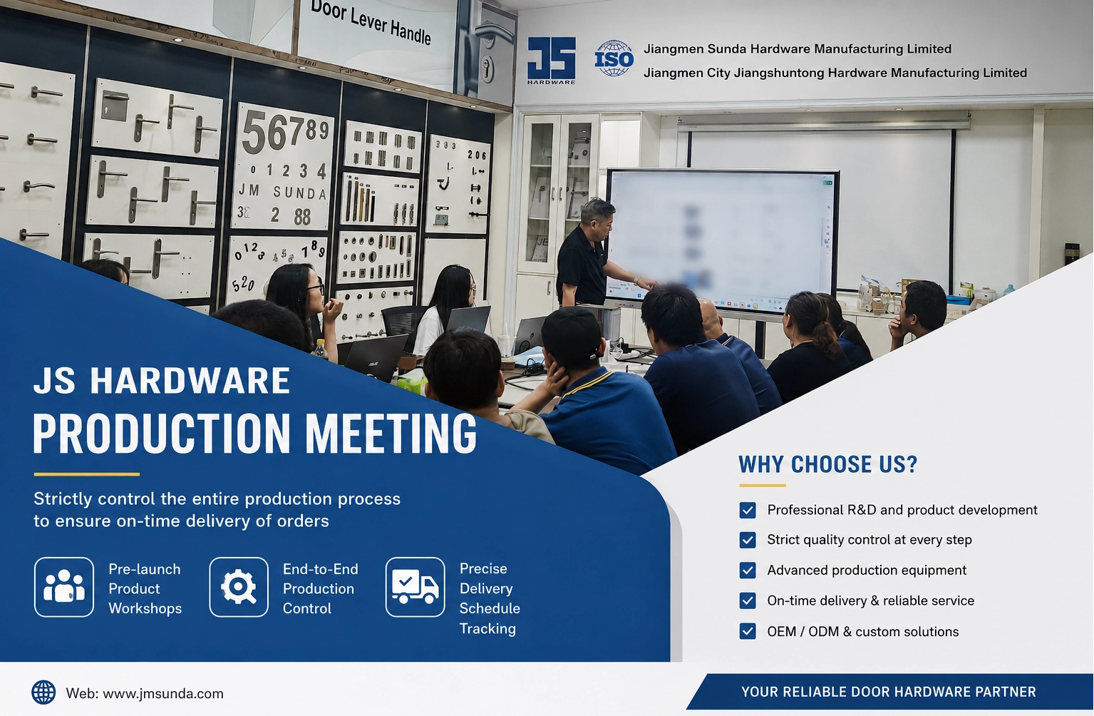 Inside JS Hardware: How We Control Door Handle Production, Quality And On-Time Delivery