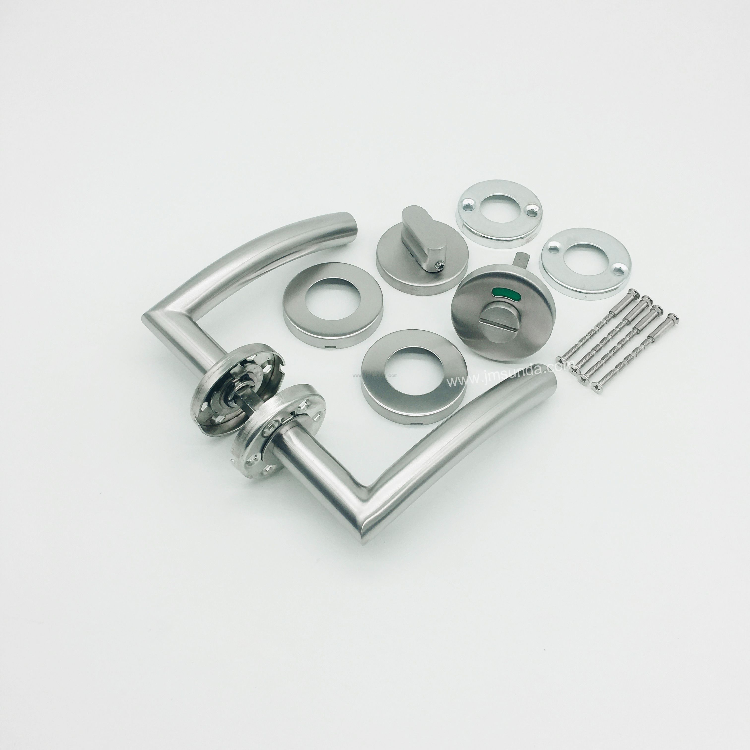 China Manufacturing Stainless Steel Door Lever Handle