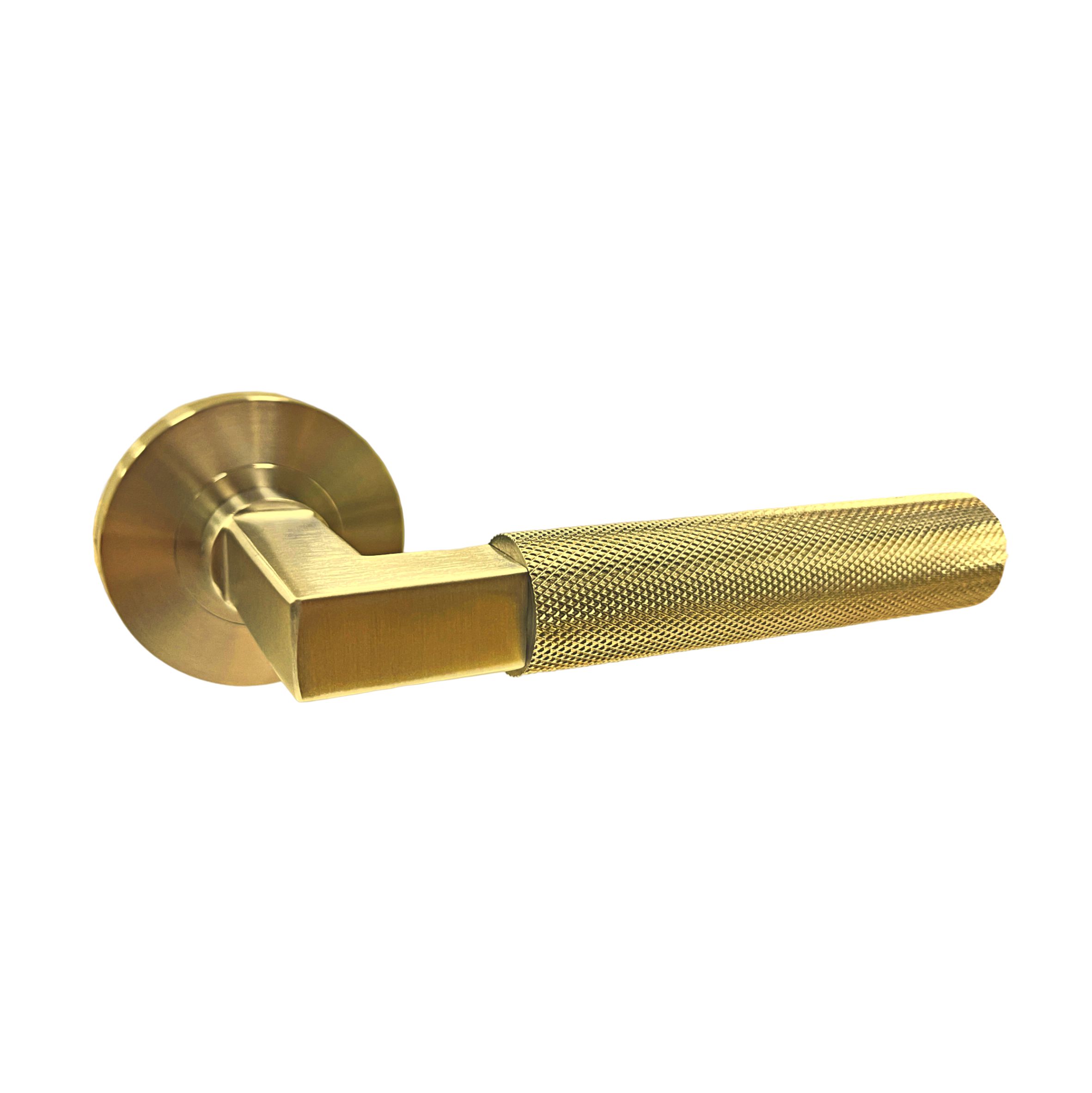 Modern Minimalist Stainless Steel Indoor Square Knurled Pull Handle
