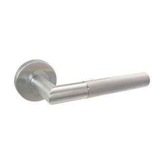 Nordic Style 304 Stainless Steel Right Angle Knurled Door Handle