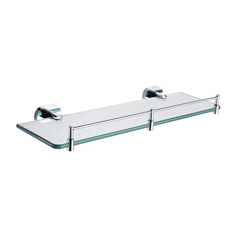 High Quality Chrome Glass Shelf