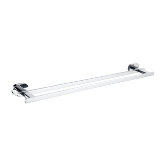 High Quality Chrome Bathroom Doubel Towel Bar