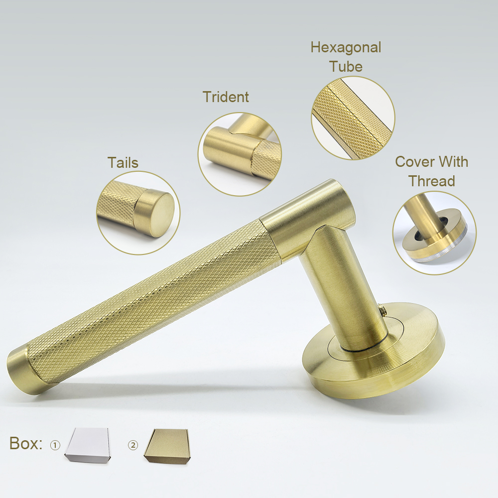 Non-Slip Hexagonal Door Handle