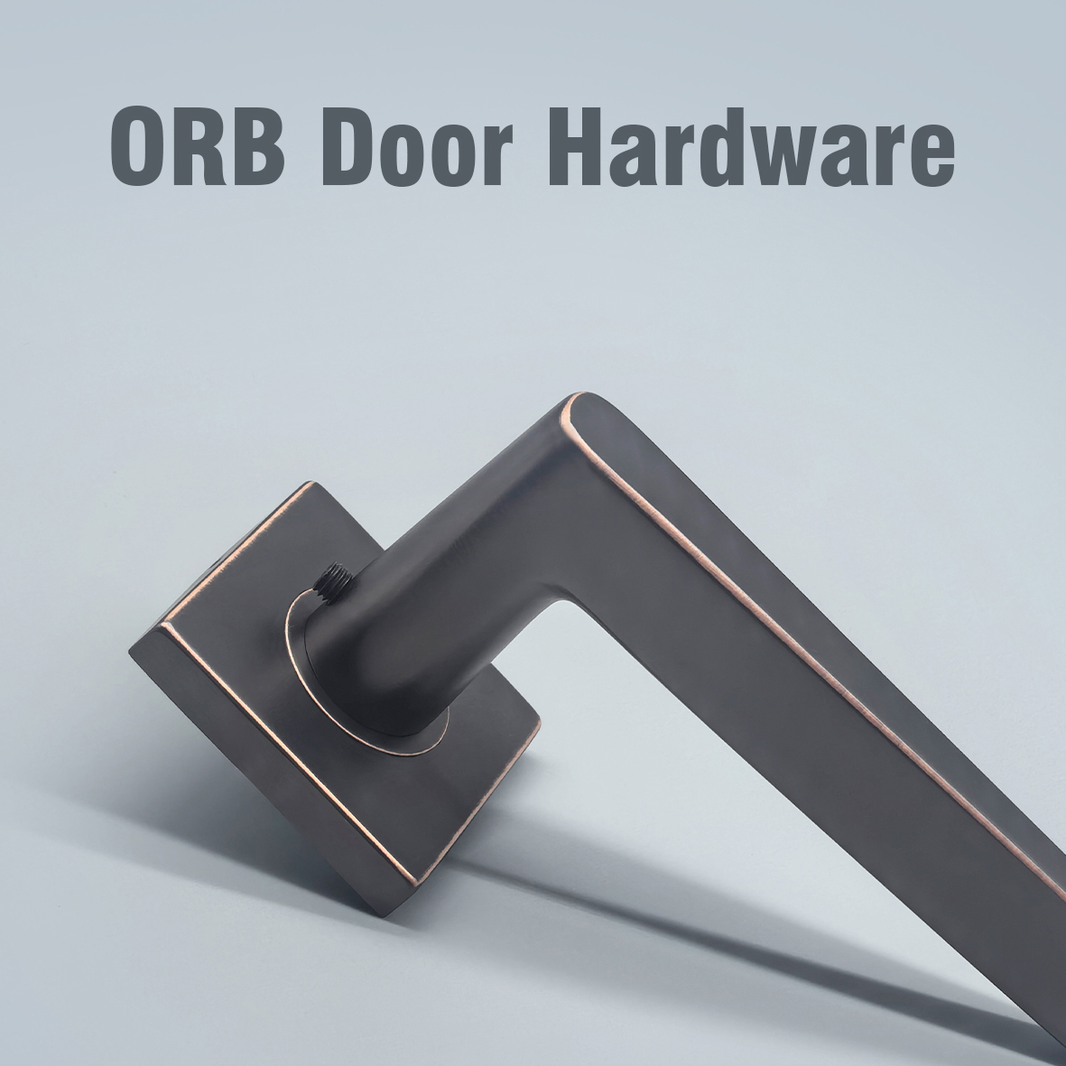 Non-Slip Finish for Modern ORB Door Handle