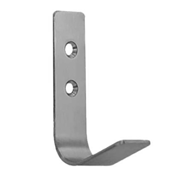 Modern Hotel Toilet Stainless Steel Single Coat Wall Mounted Hanging Hooks