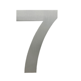 China Hot Sale Product Stainless Steel Number Plates with Screw Hole