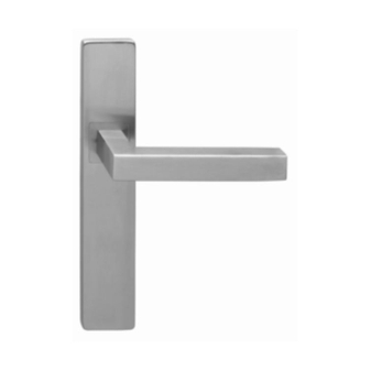 High Quality SUS304 Long Plate Door Lever Handle on Plate