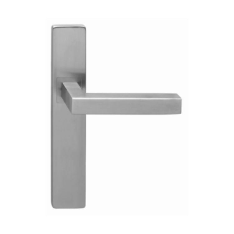 High Quality SUS304 Long Plate Door Lever Handle on Plate