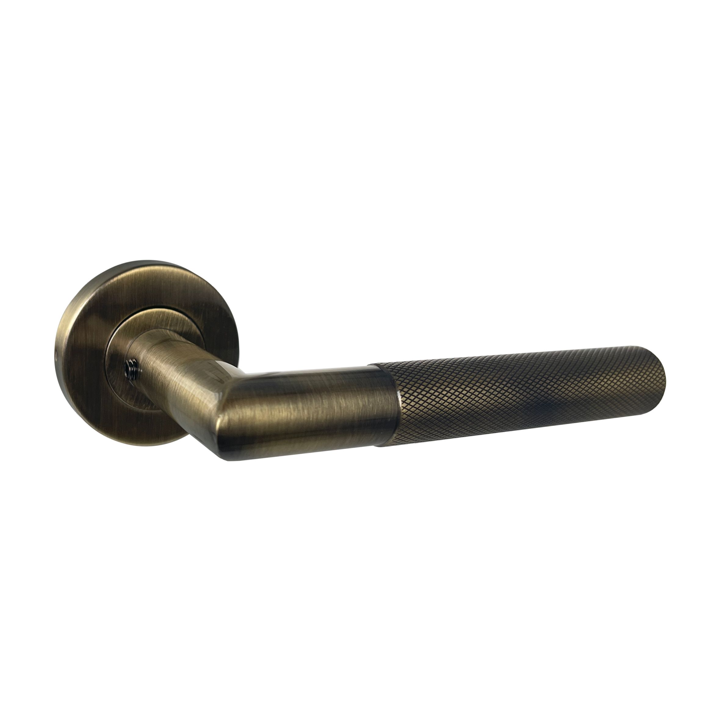 Nordic Style 304 Stainless Steel Right Angle Knurled Door Handle
