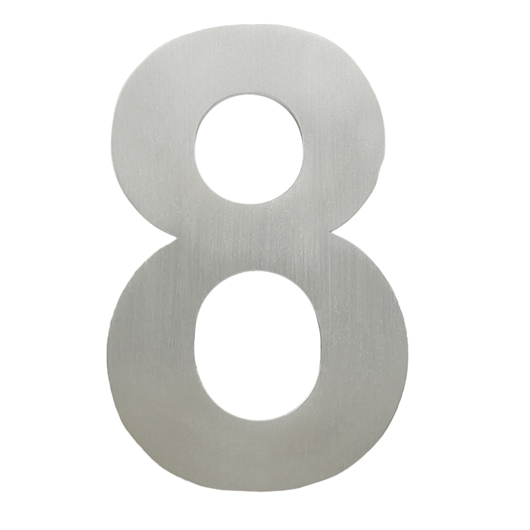 Stainless Steel Metal Numbers And Letters House Number