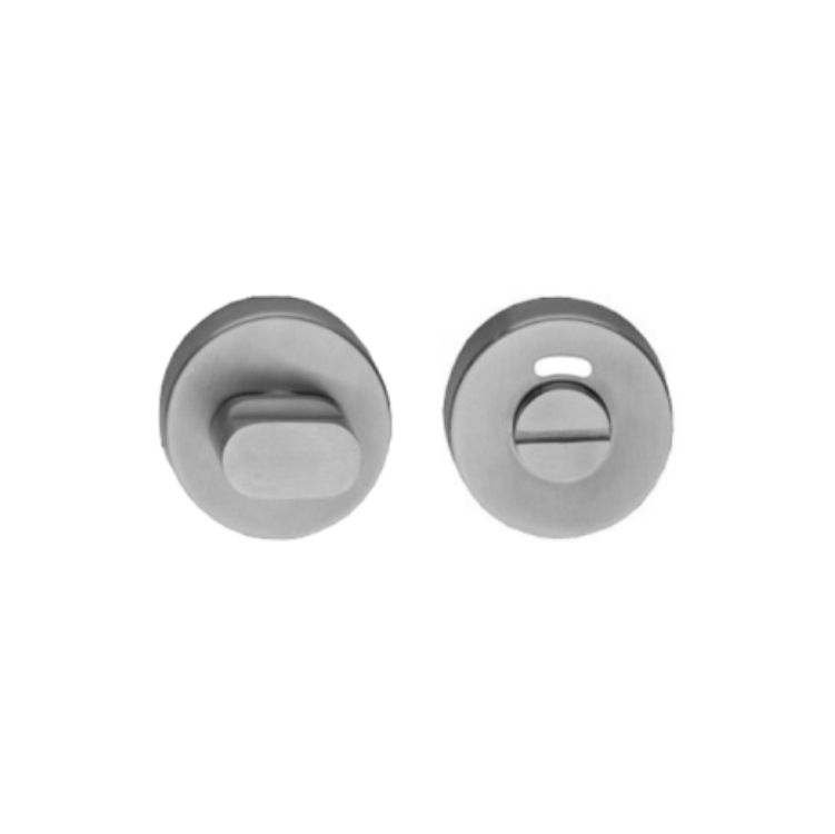 Stainless Steel 304 Thumb Turn with Red And Green Indicator Door Knob for Bathroom Doors