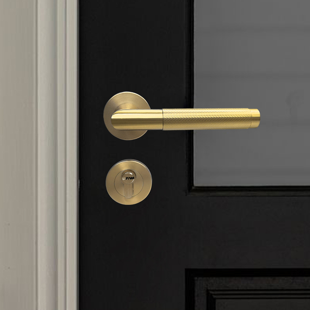 Durable High Quality Architectural Twisted Knurled Stainless Steel Door Handle