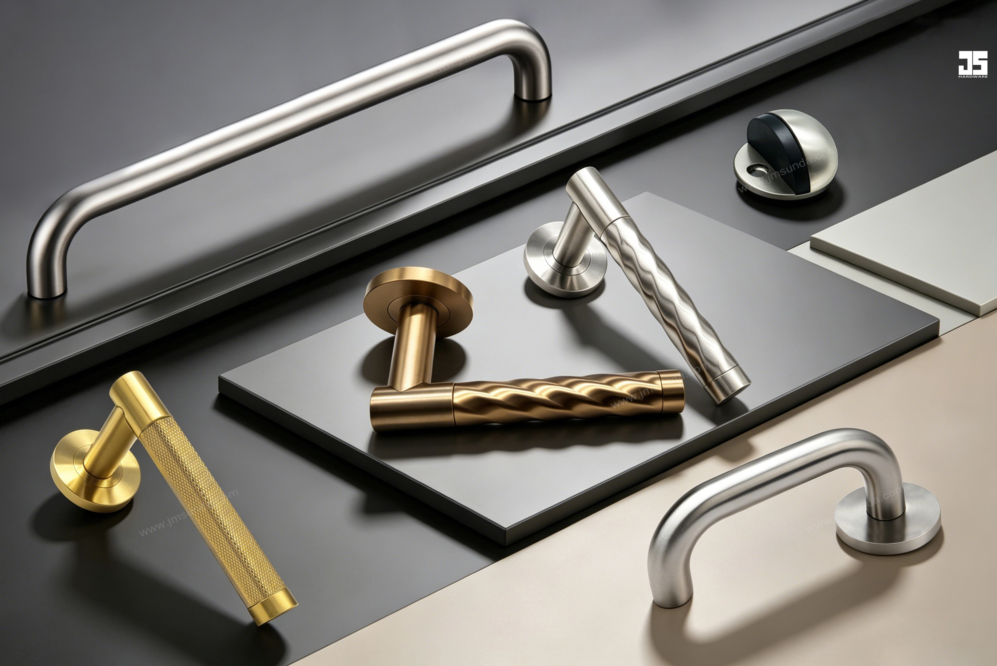 Complete Stainless Steel Door Hardware Collection for Brands and Projects