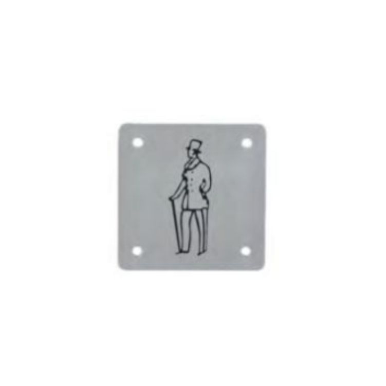 High Grade Stainless Steel Custom Hotel Sign Plate
