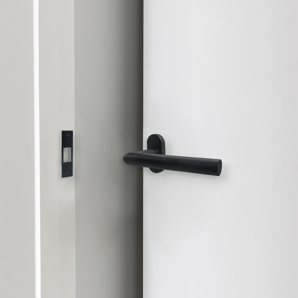 China 304 Material Oval Cover Door Handle