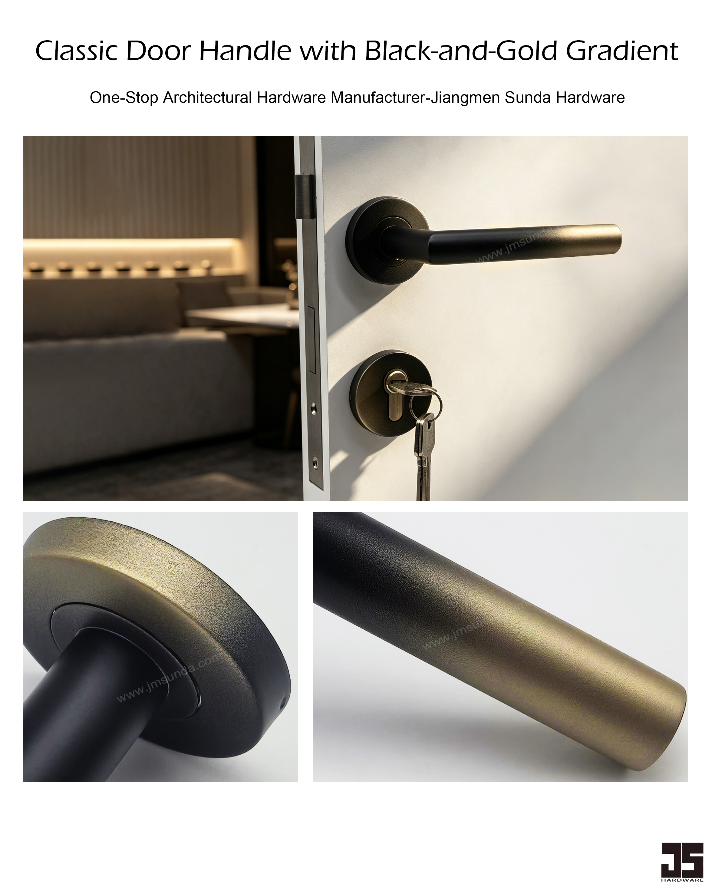 black-gold-gradient-door-handle-modern-hardware
