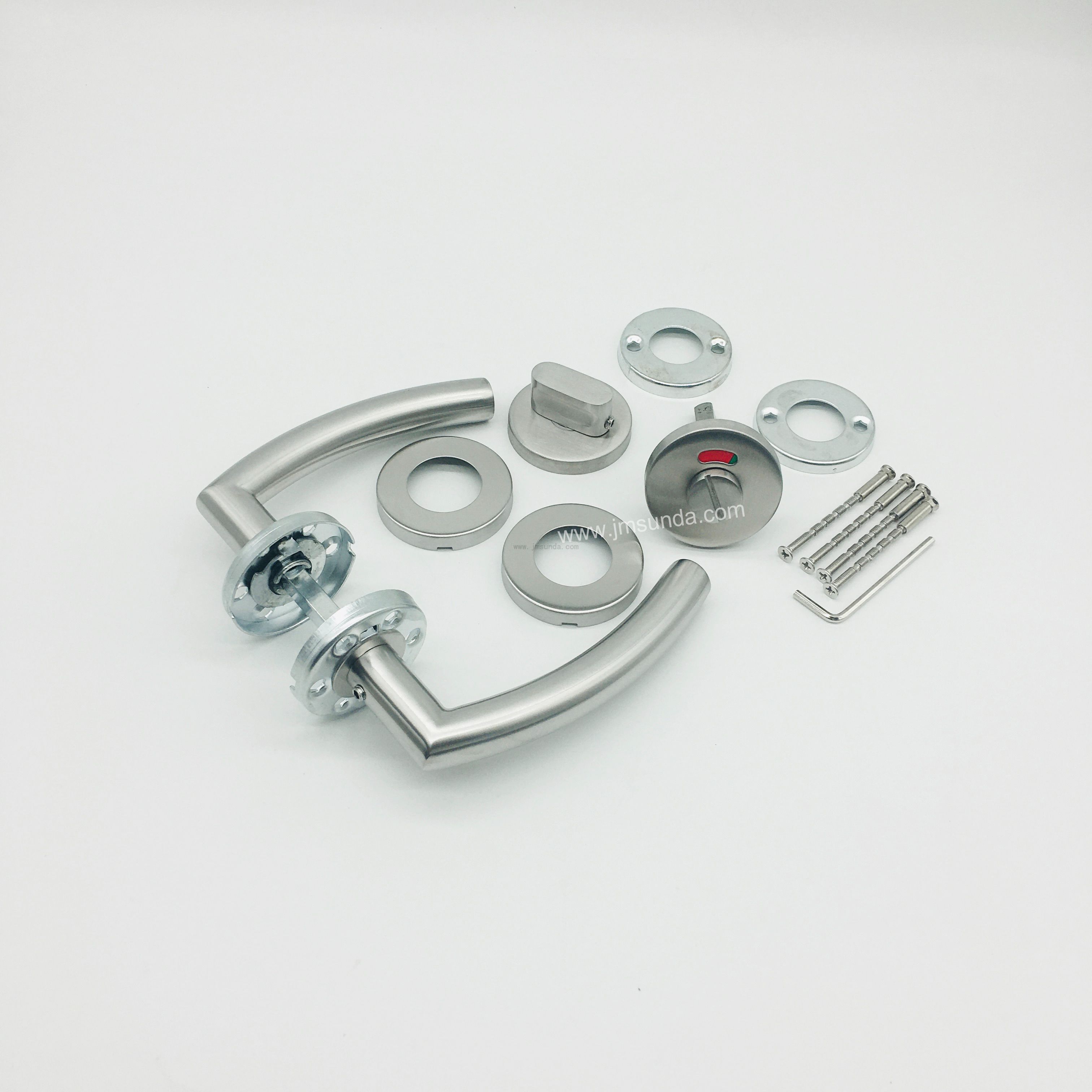 Factory Price Stainless Steel Plastic Base Door Handle for Aluminum Door