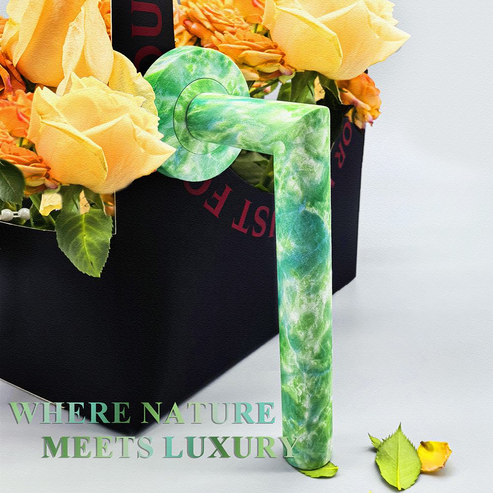 Stylish Interior Corrosion Resistant Bedroom Tubular Door Handle for Hotel