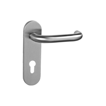 China Long Plate Door Handle for Wooden Door