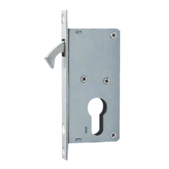 Rust-Proof Matte Electroplated Lock Body