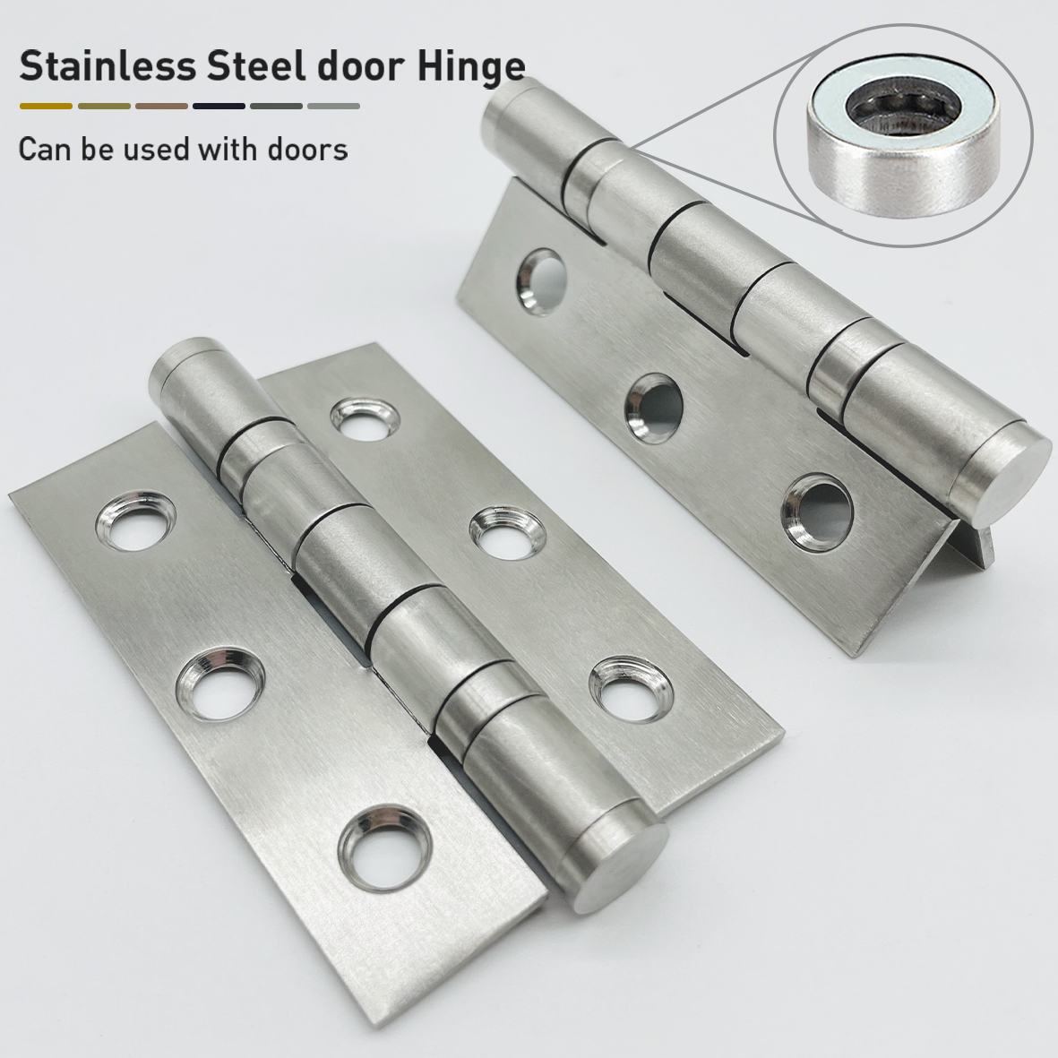 Modern Minimalist Style Silent Damping Hinges