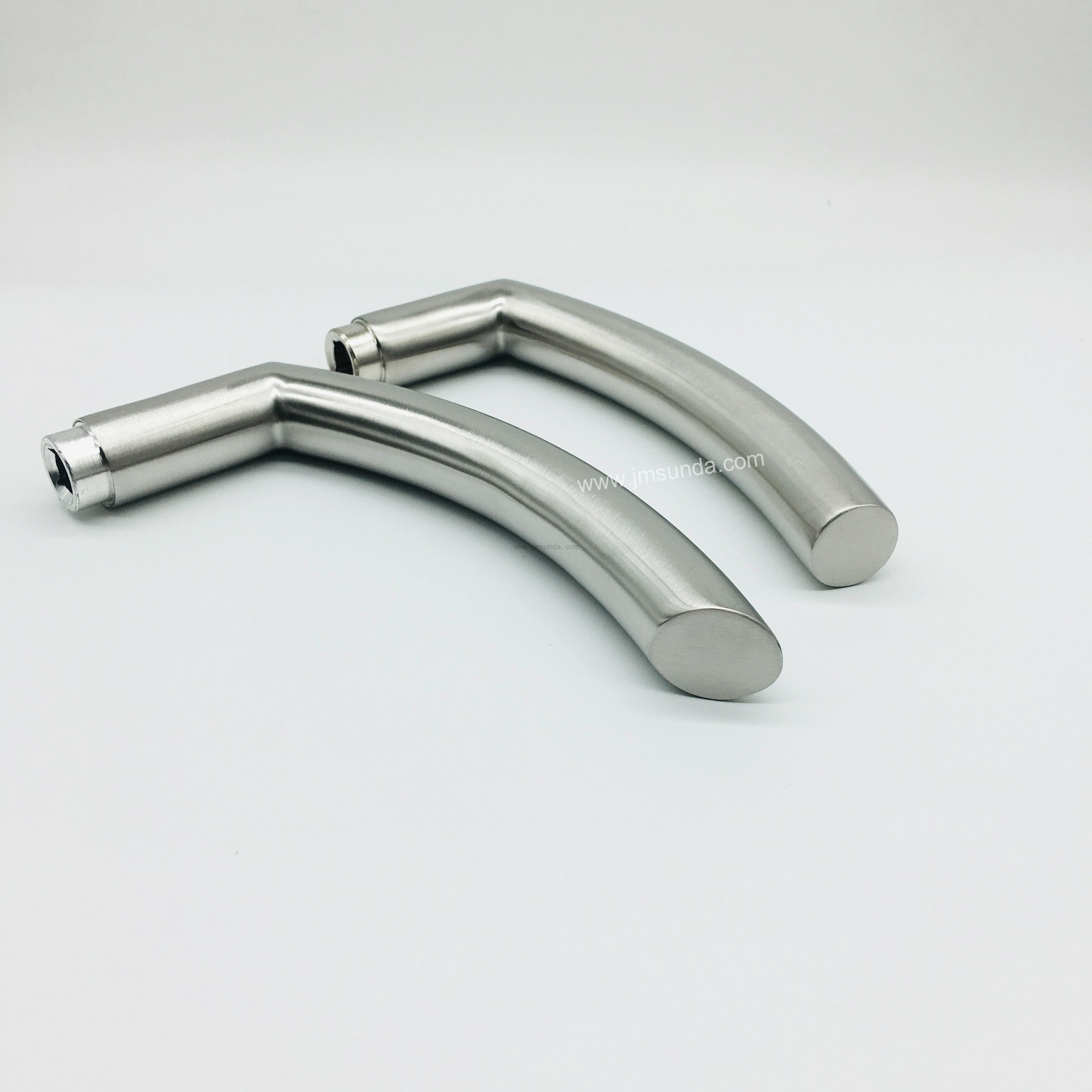 Factory Price Stainless Steel Plastic Base Door Handle for Aluminum Door