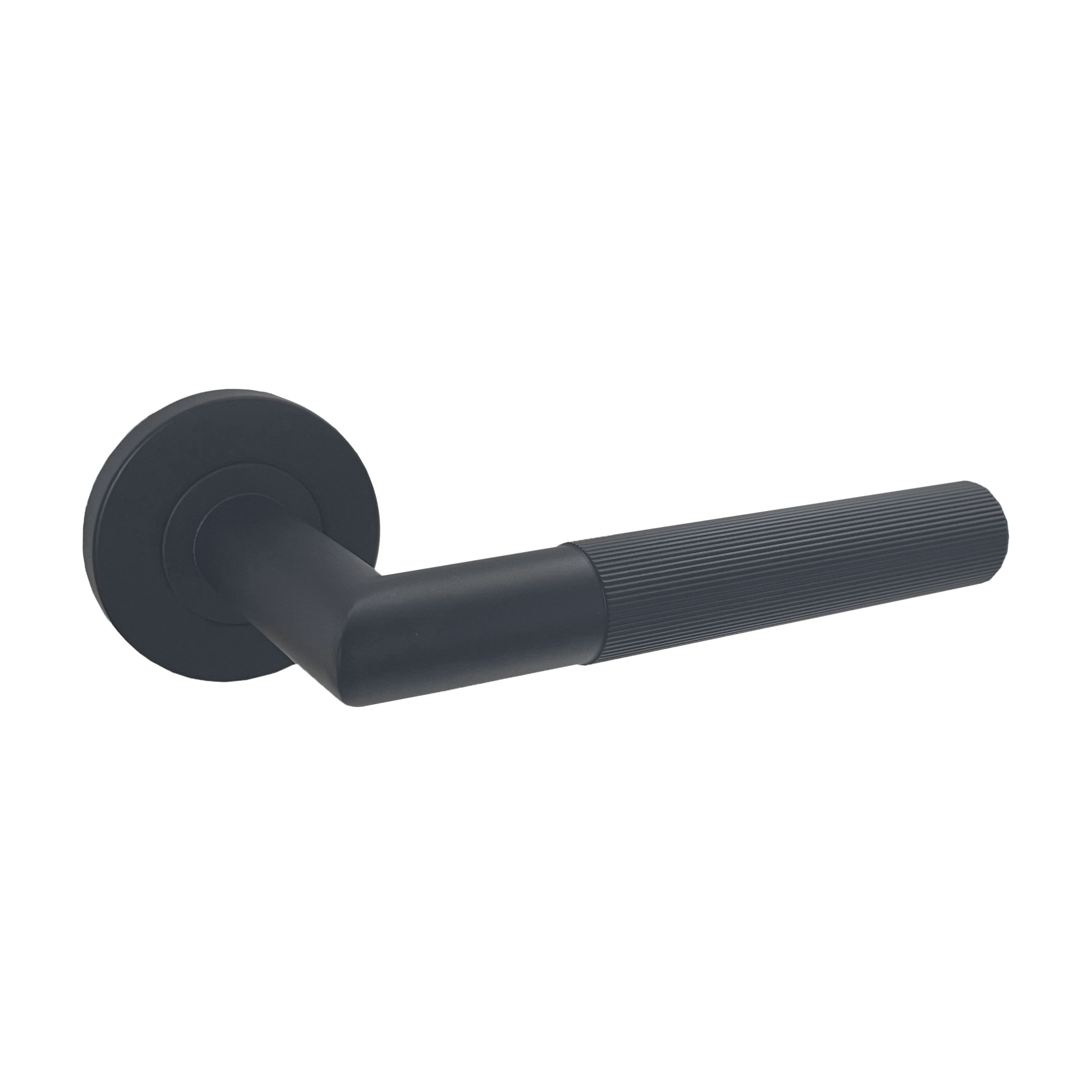 Kitchen Hardware 304 Stainless Steel Right-Angle Straight-Textured Door Handle