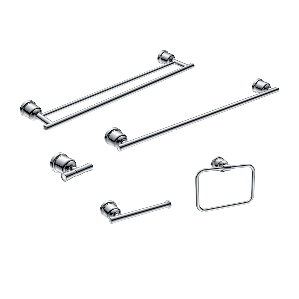 Single Towel Bar in Bathroom