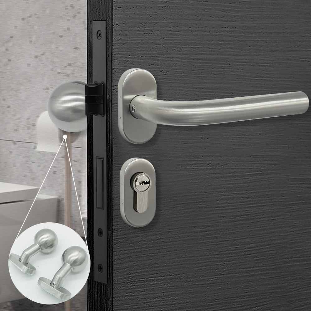 Jiangmen Manufacturer Door Handle in Stainless Steel