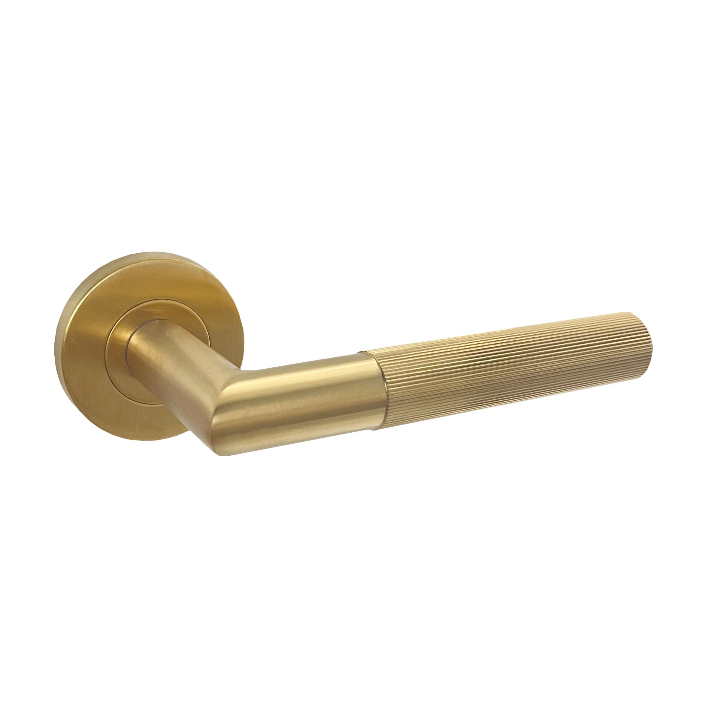 Kitchen Hardware 304 Stainless Steel Right-Angle Straight-Textured Door Handle
