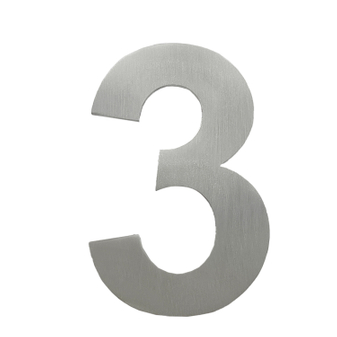 China Hot Sale Product Stainless Steel Number Plates