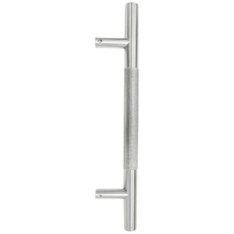 Stainless Steel Square Shape Double Side Glass Pull Handle for Commercial Door