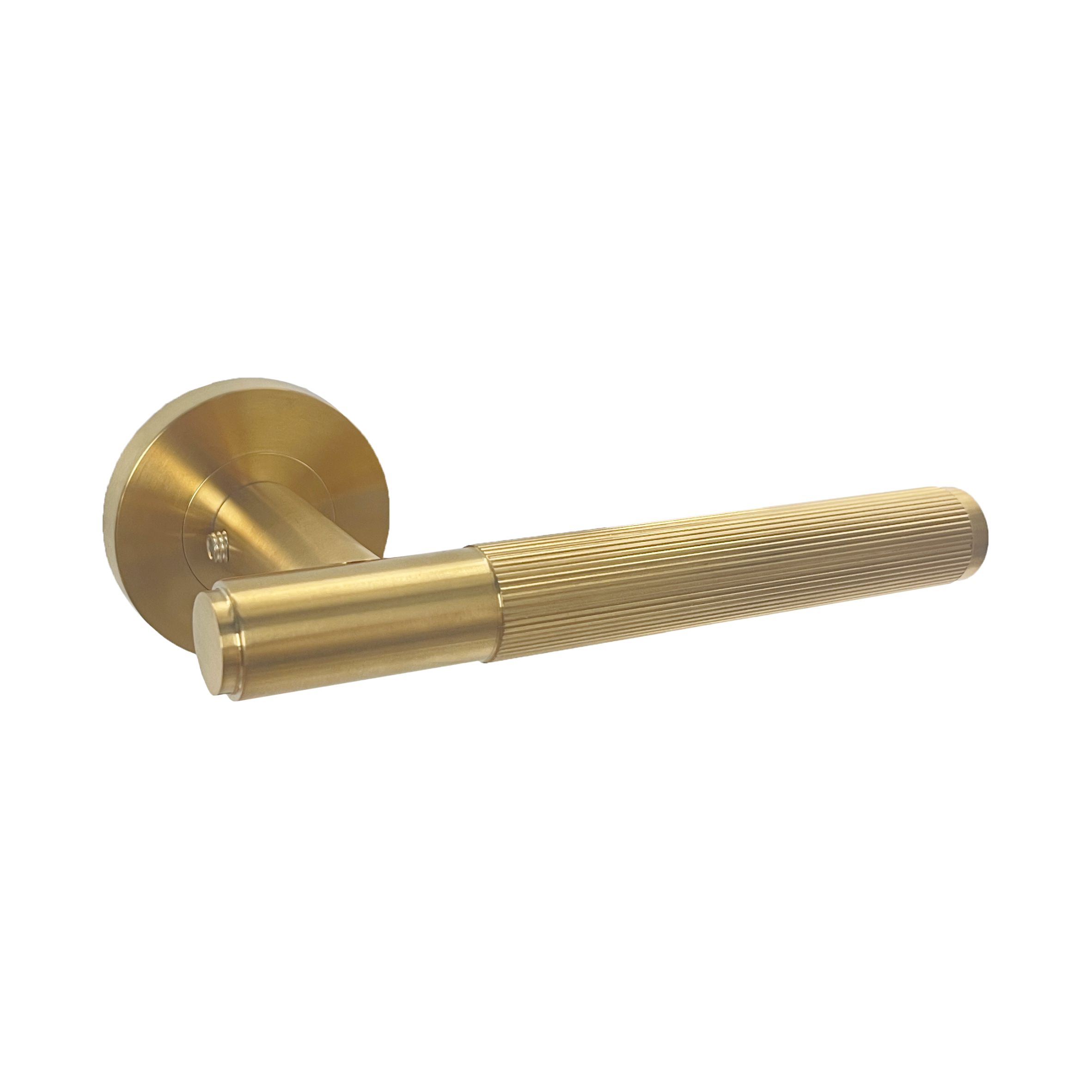 Industrial Vintage Decor Matte Electroplated Triangular Straight-Textured Door Handle