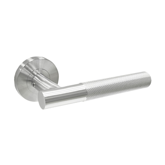 304 Stainless Steel Rust-Proof Design Trident Knurled Door Handle