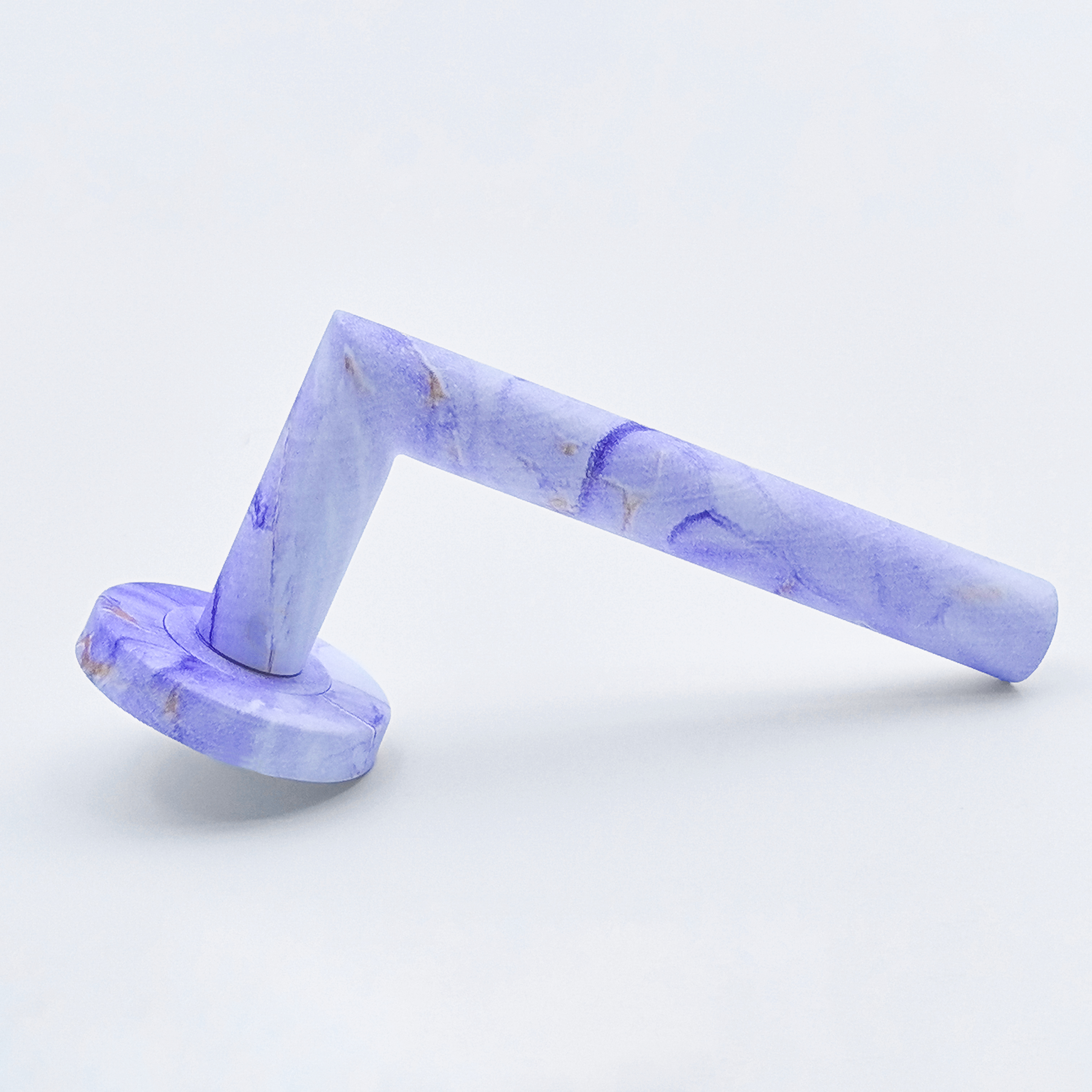 New Luxury Bedroom Hotel Water Printed Industrial Stainless Steel Door Handle