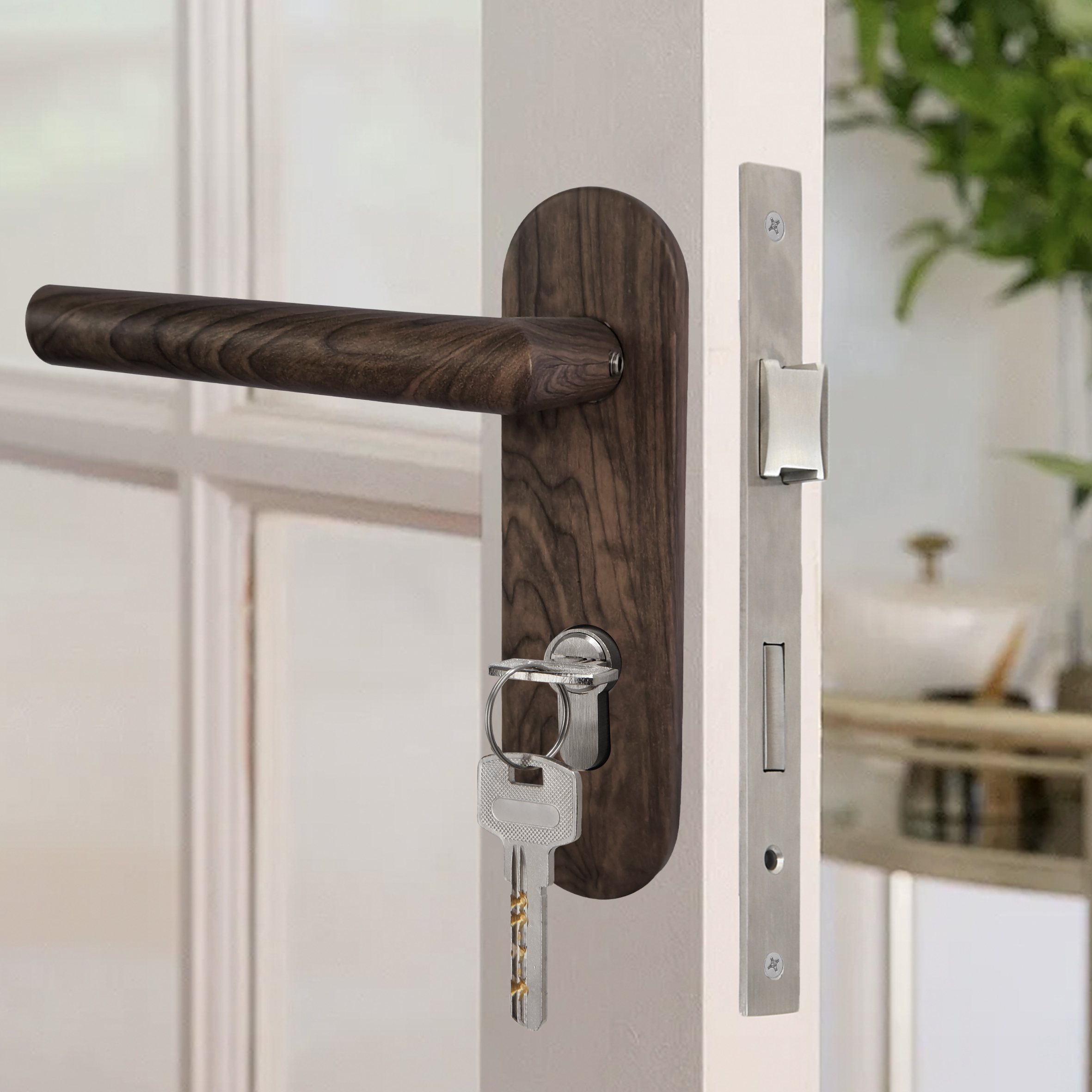 Kitchen Hardware Anti-Fingerprint Water Painting Door Handle