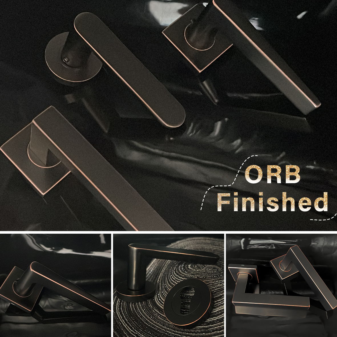 Modern Anti-Theft Door Knob ORB Door Handle