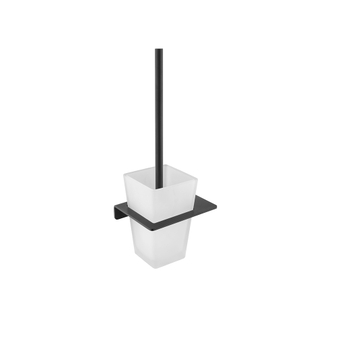High Quality Black Toilet Brushed Holder